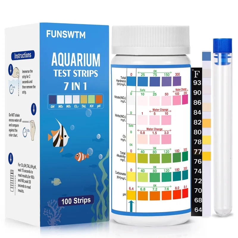 7-in-1 Pond Test Strips (100 Count)