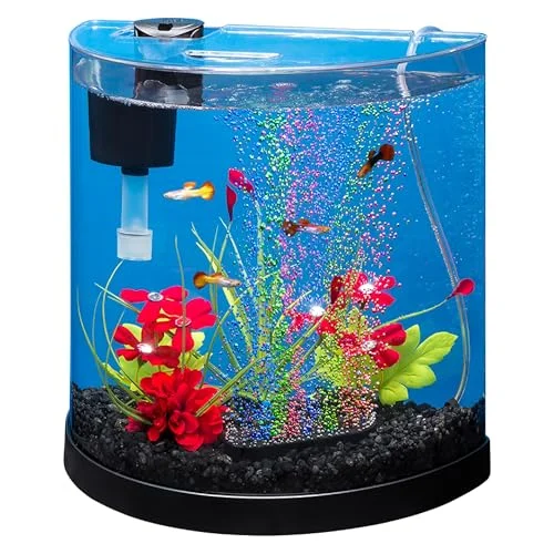 Tetra Half-Moon 3 Gallon Starter Kit