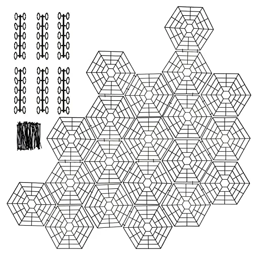 Covoeak Pond Protectors, 20-Pack Floating Hexagons