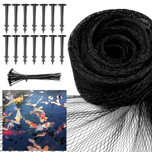 Pond Netting Cover, 28 x 30 ft (3/8-inch Mesh)