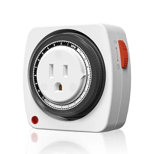 BN-LINK 24-Hour Mechanical Outlet Timer