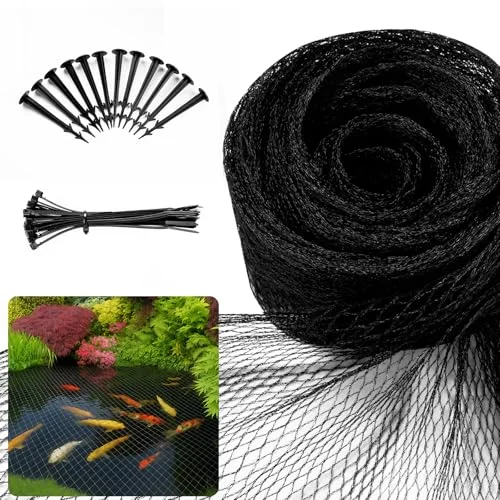 Pond Netting Cover, 7 x 10 ft (3/8-inch Mesh)