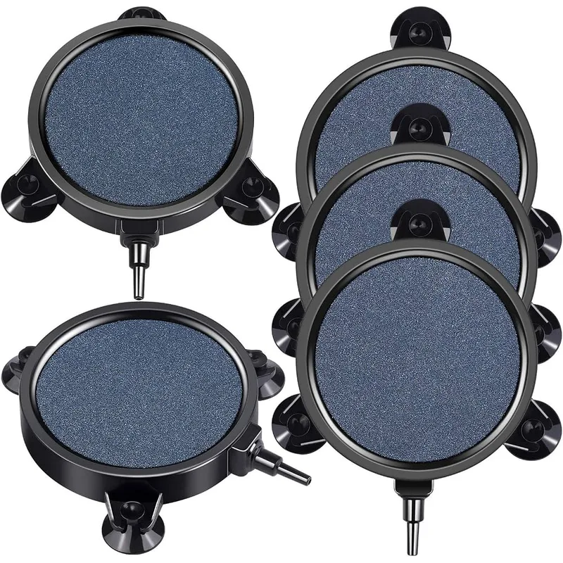 Aneco 4 Inch Round Air Stone (5-Pack)