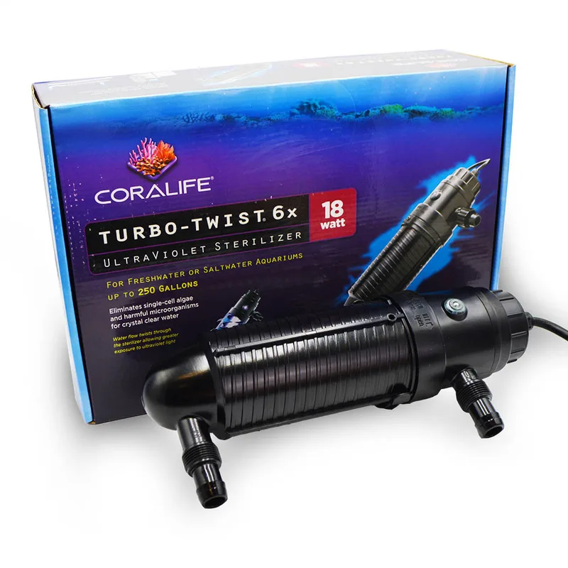Coralife Turbo-Twist UV Sterilizer 6X 18W
