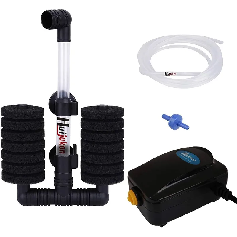Huijukon Double Bio Sponge Filter Kit