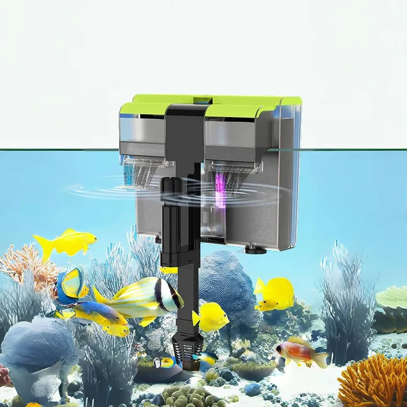 HSIFMATE Small Fish Tank Filter