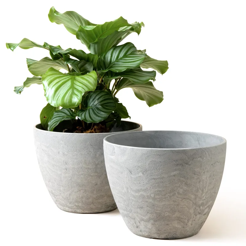 La Jolie Muse 14.2" Large Resin Planter