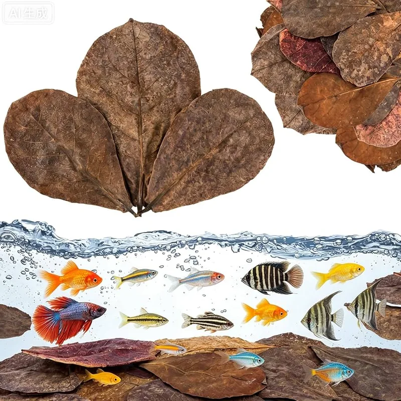 LeonBach 100-Pack Catappa Leaves 5-8" 250g