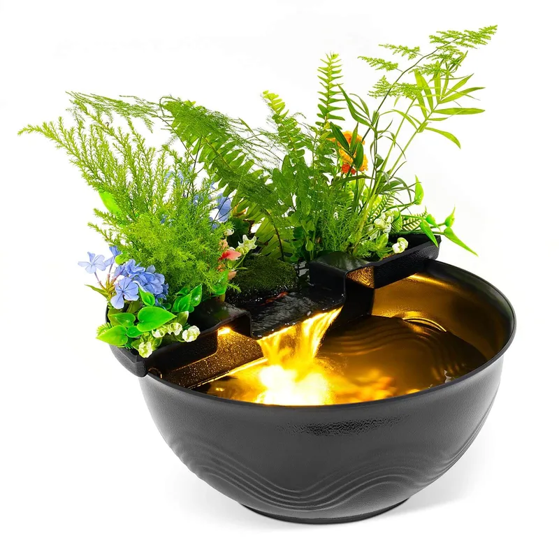 POPOSOAP Mini Water Garden Pond Kit