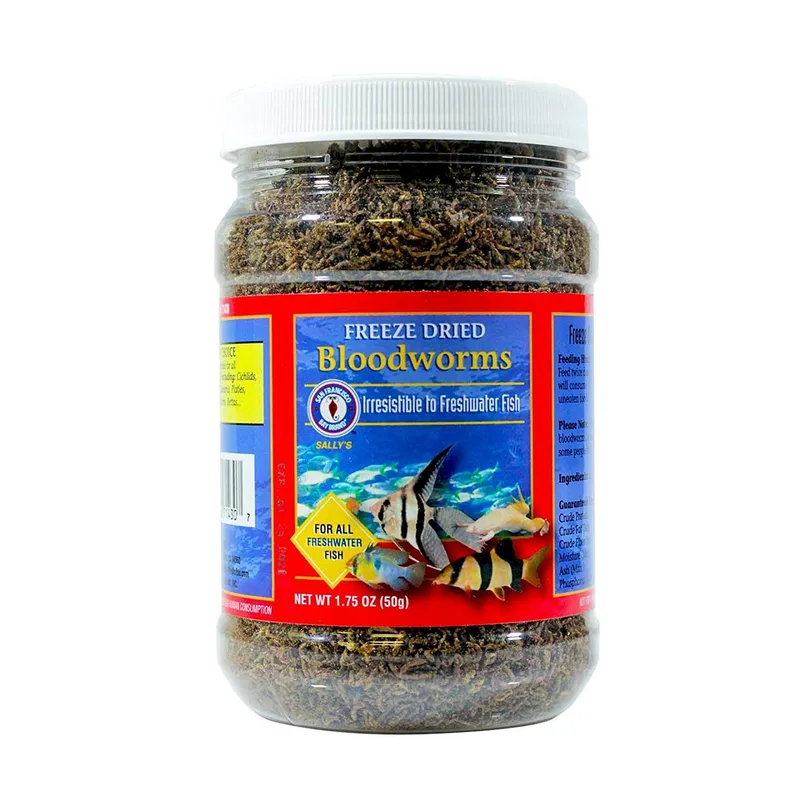 San Francisco Bay Brand Freeze-Dried Bloodworms (1.75 oz)