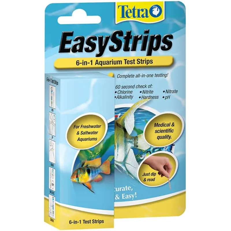 Tetra EasyStrips 6-in-1 Aquarium Test Strips