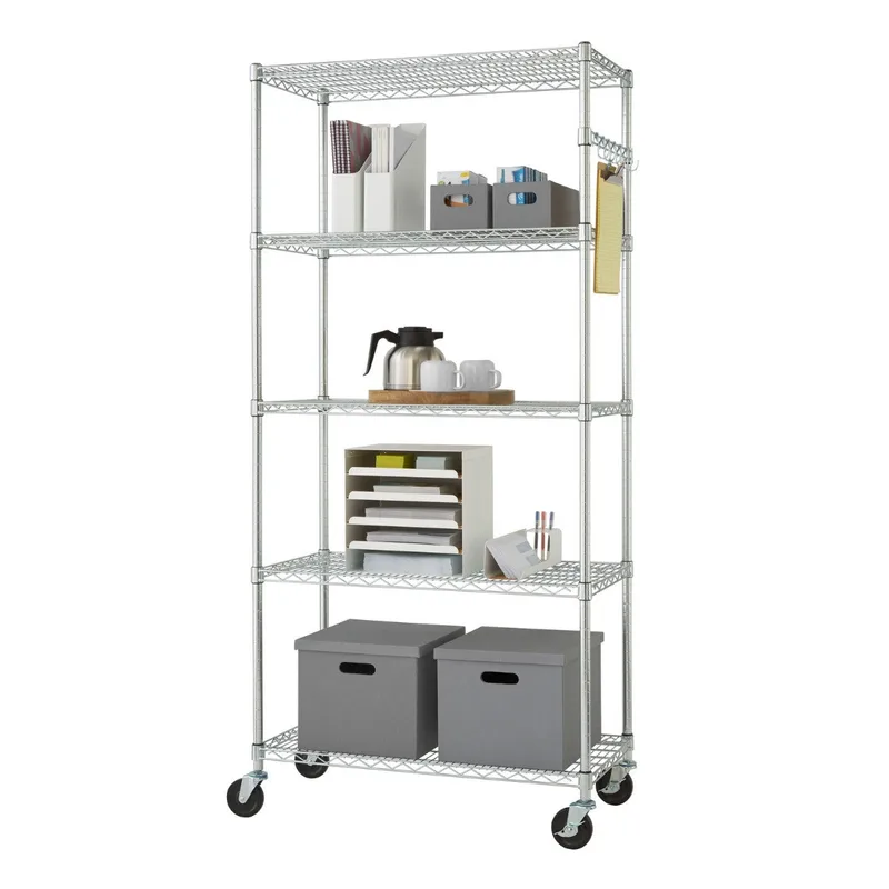 Trinity NSF Chrome Wire Shelving Rack