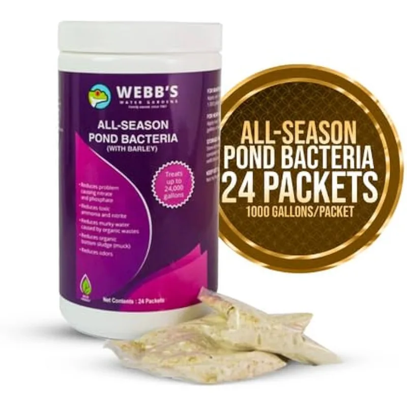 Webb's All-Season Pond Bacteria with Barley