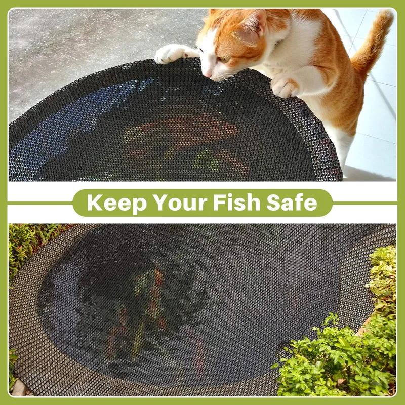 Yoojahow Koi Pond Netting Kit (14x14 ft)